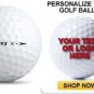 1 Dozen Nike 20XI-X Custom LOGO Refinished Golf Balls Text or Image