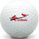 (36) Nike Near Mint MLB (St. Louis Cardinals 2 Birds Black Bat ) Golf Balls