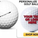 3 Dozen -36 Titleist Velocity Personalized Refinished Golf Balls Text Or Image