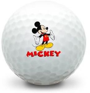 (36) 3 Dozen Mickey Mouse Classic Logo Near Mint AAAA Top Flite Used Golf Balls