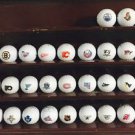 32 NFL TEAMS Logo and 32 NHL Teams logos Complete  Pinnacle Near Mint Golf Balls