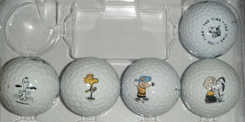 (36) (Assorted Peanuts Characters) Callaway Mix Near MINT / AAAA Golf Balls