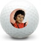 12 - 1 Dozen (Michael Jackson Caricature LOGO) Nike Near Mint Used Golf Balls
