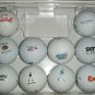 3 Dozen (Assorted Vodka, Scotch LOGO'S ) Bridgestone Near Mint AAAA Golf Balls