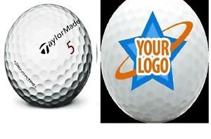 3 Dozen 36 Taylor Made Penta TP5 Custom LOGO Refinished Golf Balls Text Or Image