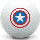 3 Dozen (Captain America Logo) Nike Near Mint AAAA Used Golf Balls