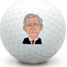 12 -1 Dozen (George W Bush Caricature LOGO) Nike Near Mint AAAA Used Golf Balls