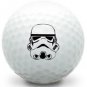 1 Dozen (C-3PO Face LOGO ) Top Flite Near Mint Used Golf Balls