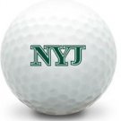 36 - Callaway (NY Jets Letters NFL Helmet Logo) Near Mint AAAA Used Golf Balls