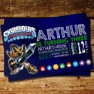 BD #132 Skylanders Dark Core Birthday Invitation 2 copy