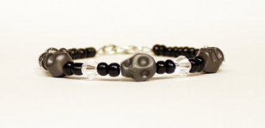 Skull Bead Bracelet