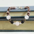 Rose Quartz Beaded Bracelet