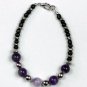 Amethyst Beaded Bracelet