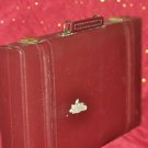 Large FAUX LEATHER BACKGAMMON SET TRAVEL CASE Briefcase Complete