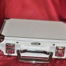 Intec Metal Silver Carrying Case Game Boy 10" x 7" x 3"