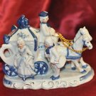 Victorian Style Man and Women with Horse and Carrage