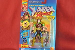 1994 X-men Rictor X-Force Action figure 20yrs old Marvel Toys 5+,5in. 1980-2001