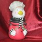 Eat Veggies Chicken Chef 12" container with latch