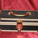Jewelry or Make-up Case with Handle No Key 9.5" X 3.5"