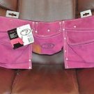 11 Pocket Heavy Duty Tool Belt Pink