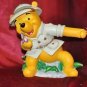 Disney's Animal Kingdom Winnie the Pooh Bear Fiqurine 6" Tall