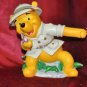 Disney's Animal Kingdom Winnie the Pooh Bear Fiqurine 6" Tall