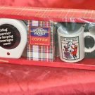 The Saturday Evening Post Coffee Warmer & Mug Gift Set