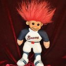 Troll Braves Baseball Team plush doll 10''Tall Action Figure, Multi-Color,1 size