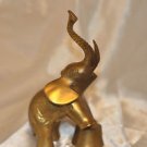 Vintage Brass Circus Elephant Figurine