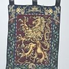 CREST Medieval LION Tapestry Wall Hanging 32" X 12"