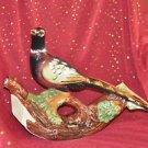 K.L.E.M. DECORATIVE BIRD CONTAINER MADE IN ITALY VINTAGE IT ROCKS Multi-Colored