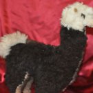 Llama Figurine Llama Fur 12"in. X 10"in.