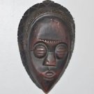African Tribal Wooden Mask Wall Decor Man Cave 10" X 7" X 3.5"