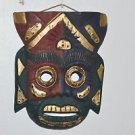 Mask Tiki Festive Multi colored wall decor man cave 9.5" X 7"