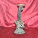 Tiger Head Candle Holder 10" Tall