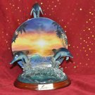 Bradford Exchange LASSEN Dolphin Majesty 1st Issue Paradise Discovery PLATE#J203
