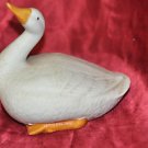 Collectible Hand Made Painted Ceramic (?) Duck - Estate