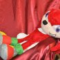 Toy Network Sonic Hedgehog Knuckles Character Toy Red White Floppy Plush 20"
