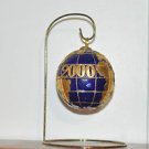 Year 2000 Millennium Globe Desk Top with Stand Very Rare