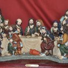 THE LAST SUPPER OF JESUS CHRIST WITH JOHN, PAUL, MARK, MATHEW, Mixed Material