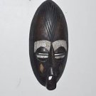 African Tall Mask Wall Decor Man Cave 16" X 7.5"