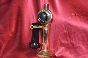 AVON Bottle Stick Telephone Cologne Powder Wild Country Fragrance