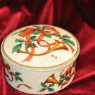 Mikasa China Jubilation Holiday Porcelain Candy Dish Multi-Color and bowl