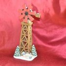Village Christmas Collectible Windmill 11"