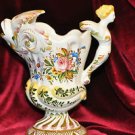 Porcelain Vase Mermaid Fish Pitcher Marked D*P