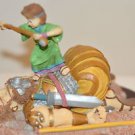 DAVID and GOLIATH FIGURINE Ceramic and