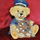Teddy Bear Captian Figurine Nautical