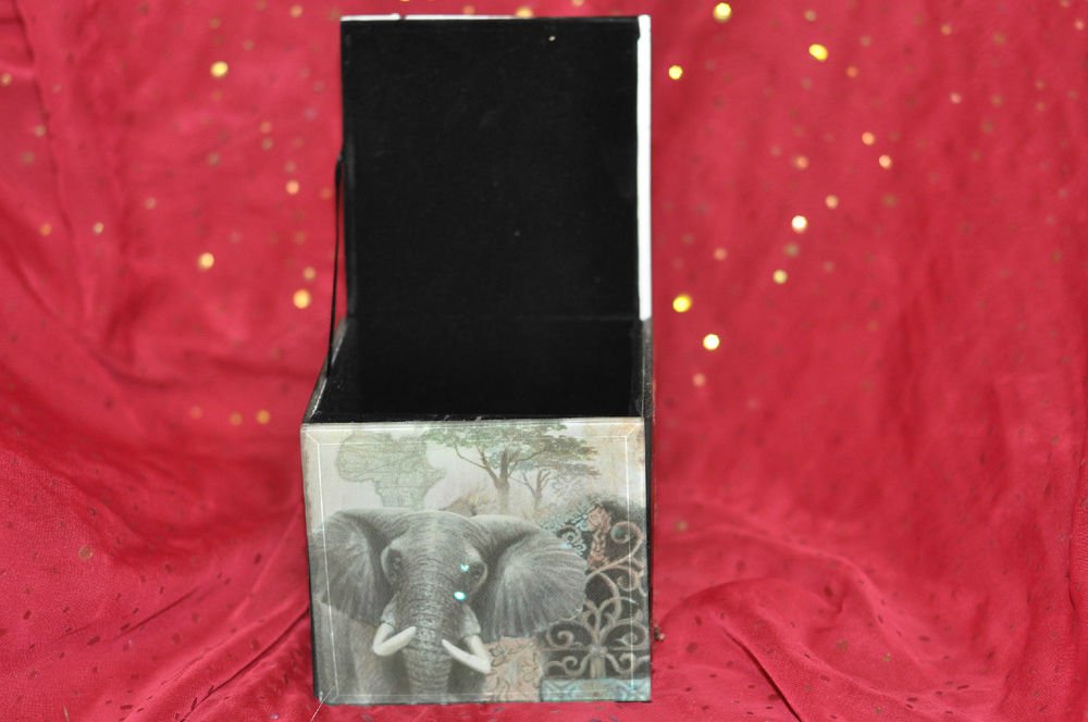 Grey Elephant" Collectable Keepsake Trinket Box