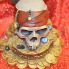 DISNEY STORE PIRATES OF THE CARIBBEAN THE MOVIE BANK SKULL AND DAGGERS