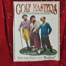 THREE STOOGES Golf Masters "Bogies Into Boidies" TIN SIGN Golf Poster TV Print